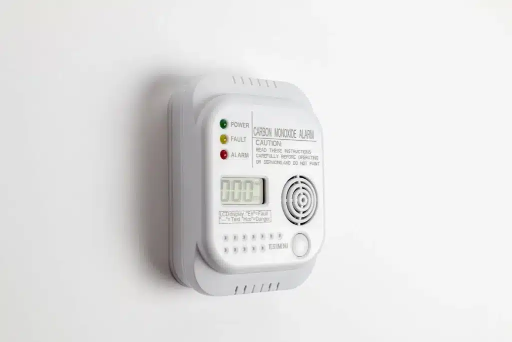 Use a carbon monoxide detector in your home to keep you and your family safe. 