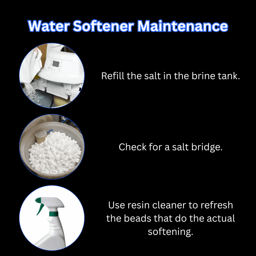 how to install a water softener and maintenance tips