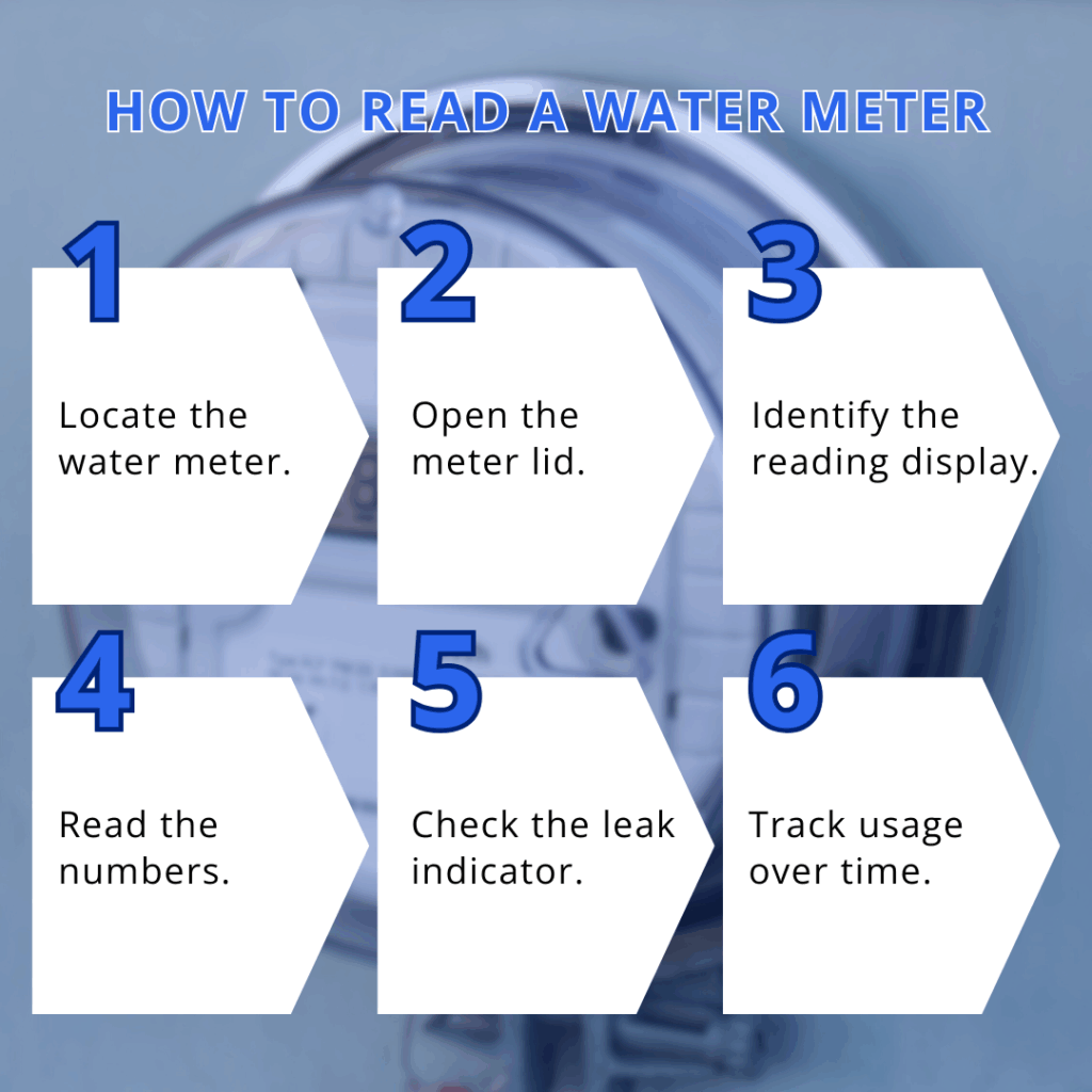 how to read a water meter
