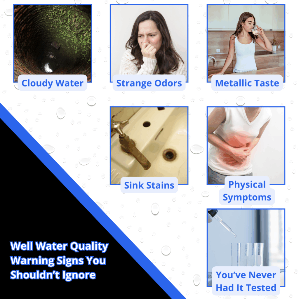 common signs of why is my well water brown