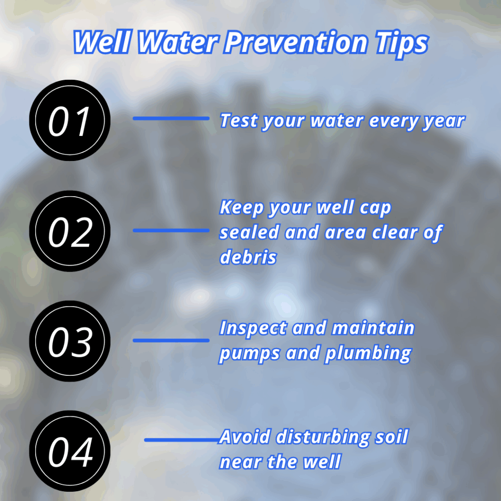 why is my well water brown prevention tips