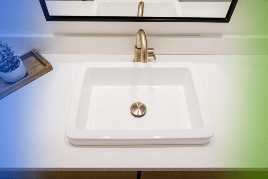 how to clean bathroom sink drain